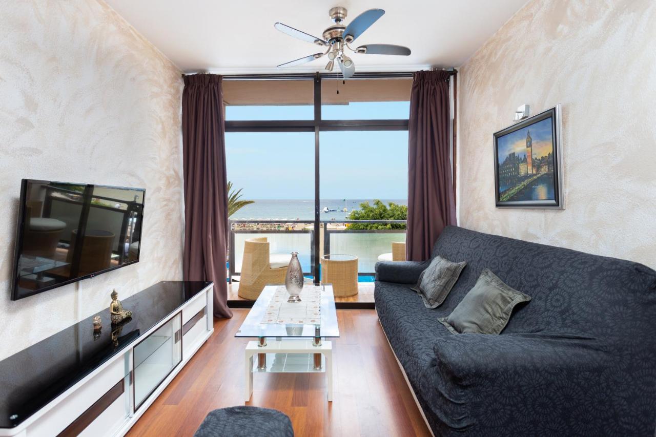 Apartamento En Primera Linea De Playa Con Aire Acondicionado Arona  Zewnętrze zdjęcie
